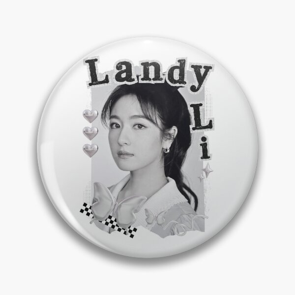 Item preview, Landy Li Chinese Drama Actress Black and White Collage Design designed and sold by AJUNICE STUDIO.