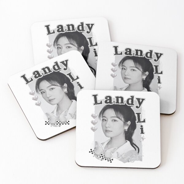 Item preview, Landy Li Chinese Drama Actress Black and White Collage Design designed and sold by AJUNICE STUDIO.