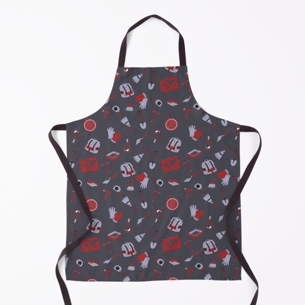 Item preview, Archaeology Tools Background Pattern - Crimson Red, Grey, and Black designed and sold by ottrain.