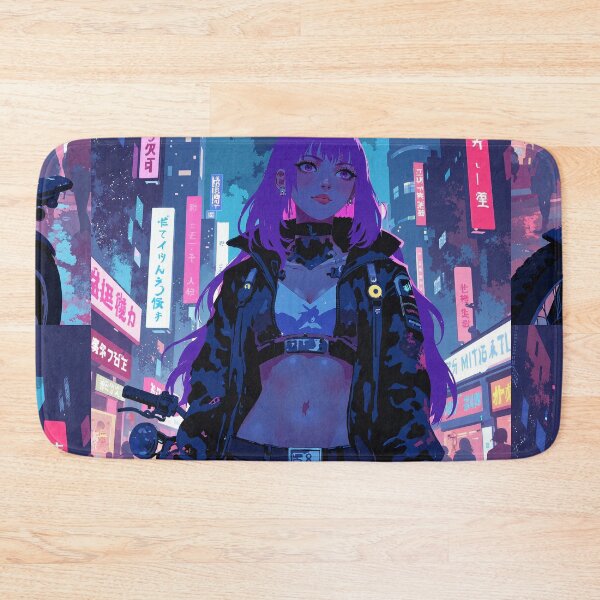 Item preview, Cyberpunk chic android warrior pose designed and sold by MadeByHaresShop.