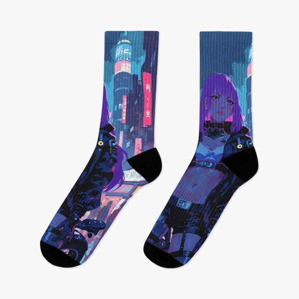 Item preview, Cyberpunk chic android warrior pose designed and sold by MadeByHaresShop.