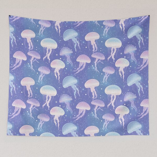 Item preview, Jellyfish in the Ocean Pattern designed and sold by palaco210.