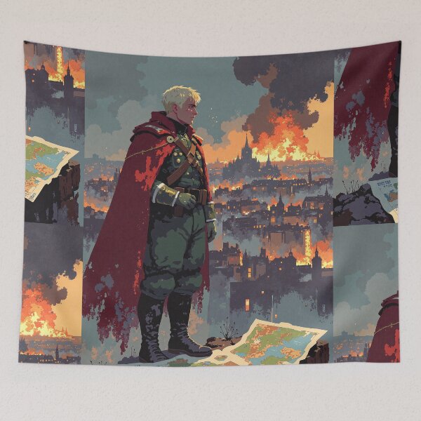 Item preview, Contemplating destiny the fallen city designed and sold by MadeByHaresShop.