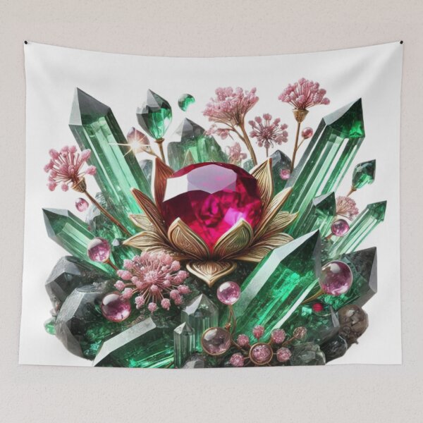 Item preview, Fantasy Ruby Emerald Gems  designed and sold by ZulryLifestyles.