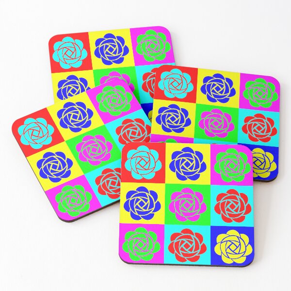 Item preview, Rose Pop Art: Additive & Subtractive designed and sold by SarahJosArt.