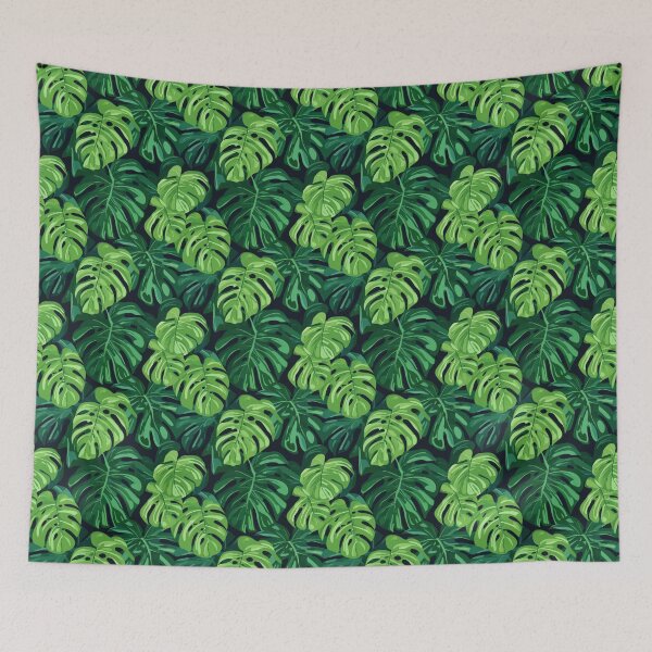 Item preview, Bold Tropical Monstera Leaf Pattern designed and sold by StrictlyStellar.