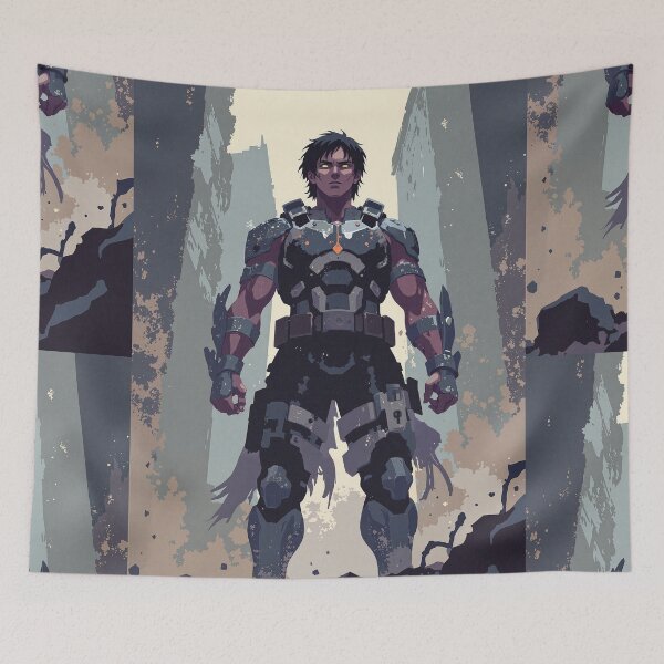 Item preview, Raging transformation titan ruins designed and sold by MadeByHaresShop.