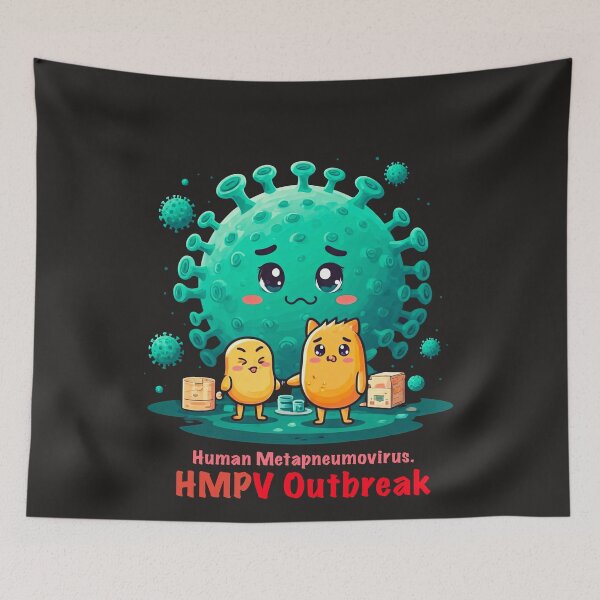 Item preview, HMPV: The Smiley Virus designed and sold by Thaivi Design.