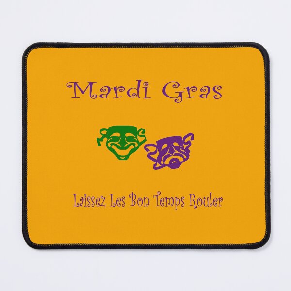 Item preview, Mardi Gras Masks Laissez Les Bon Temps Rouler designed and sold by ZaryaParx.