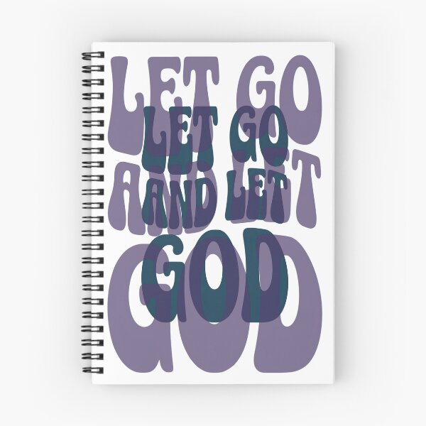 Item preview, Let go and let GOD designed and sold by SagasArt.