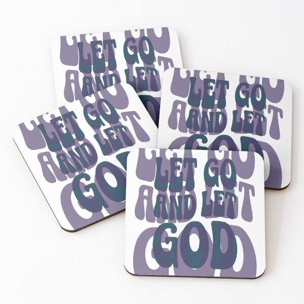 Item preview, Let go and let GOD designed and sold by SagasArt.