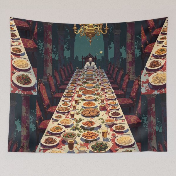 Item preview, Endless feast a symphony of indulgence designed and sold by ShroomForge.