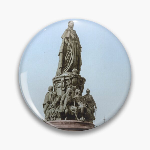 Item preview, Catherine the Great monument in Saint Petersburg designed and sold by 19th Century in Color.
