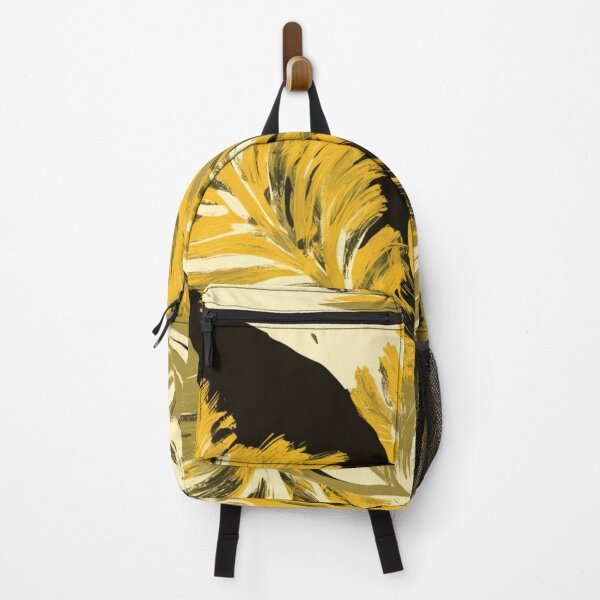 Item preview, Golden Serenade – Soft Yellow and Black Botanical Elegance designed and sold by WildStroke.