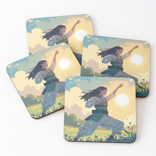 Item preview, Serenity in bloom hinatas sunlit meadow designed and sold by ShroomForge.