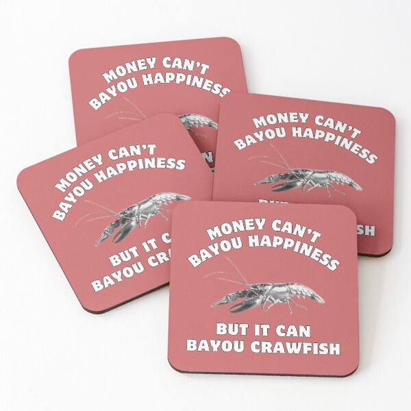 Item preview, CRAWFISH - Money Can't Bayou Happiness designed and sold by Natalie Bromer.