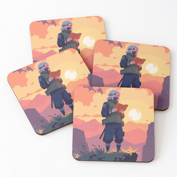Item preview, Sunrise guardian meditating at cliffside designed and sold by ShroomForge.