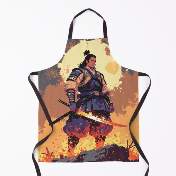 Item preview, Blazing courage the fiery warrior designed and sold by ShroomForge.