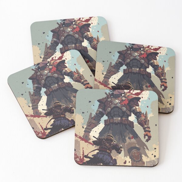 Item preview, Unyielding warrior the art of execution designed and sold by ShroomForge.