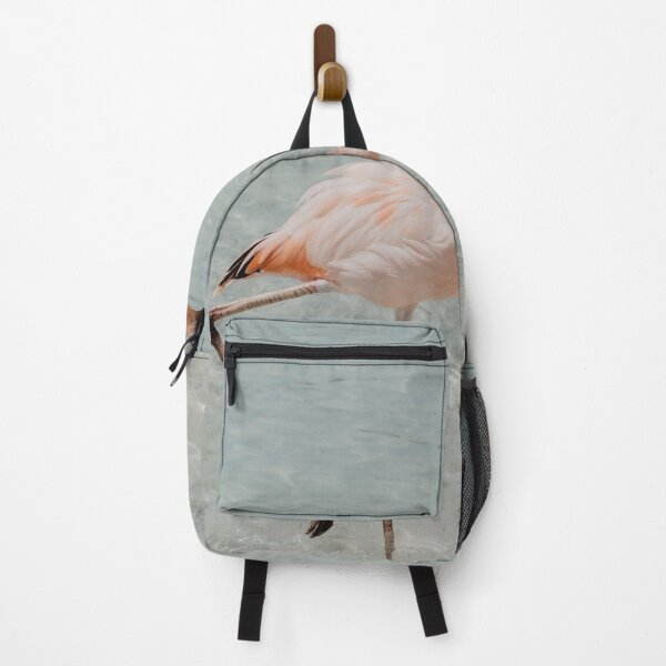 Item preview, Pink Flamingo on De Palm Island designed and sold by LindsayVTravels.