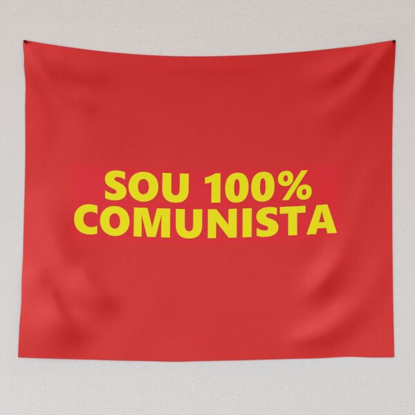 Item preview, sou cem por cento comunista designed and sold by felipequeiroz.