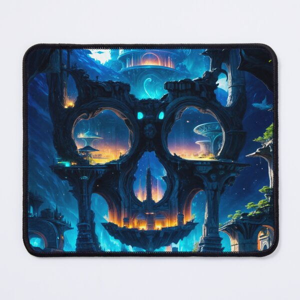 Item preview, SKULL HIDDEN LANDSCAPE UNDERWATER WORLD designed and sold by ogirdorgraphics.