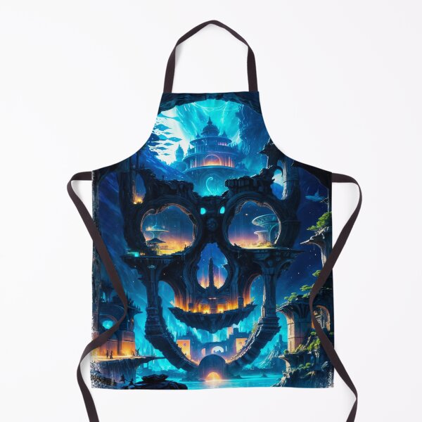 Item preview, SKULL HIDDEN LANDSCAPE UNDERWATER WORLD designed and sold by ogirdorgraphics.
