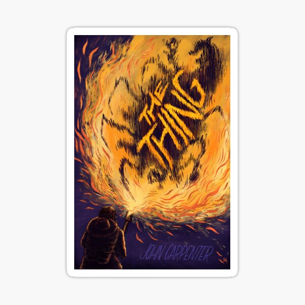 John Carpenter's - The Thing Sticker
