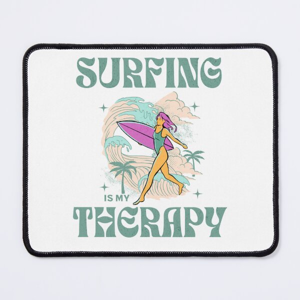 Item preview, Surfing Is My Therapy Green Design designed and sold by kayristin.