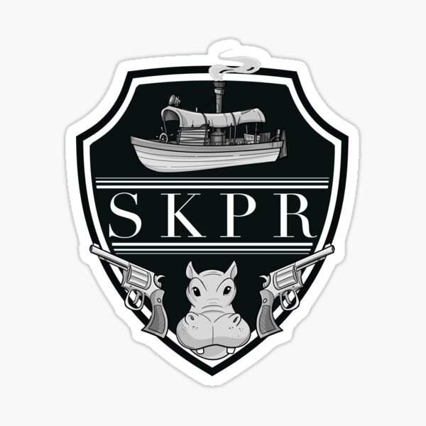 Skipper Shield Sticker