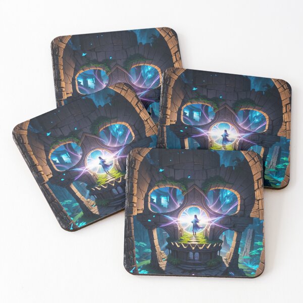 Item preview, SKULL HIDDEN LANDSCAPE MYSTICAL PORTAL  designed and sold by ogirdorgraphics.
