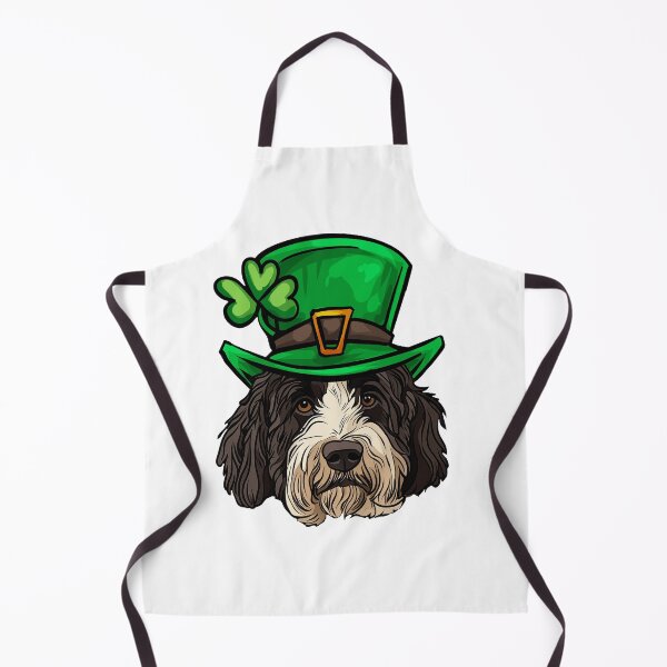 Item preview, Funny St Patricks Day Sheepadoodle Dog designed and sold by whyitsme.