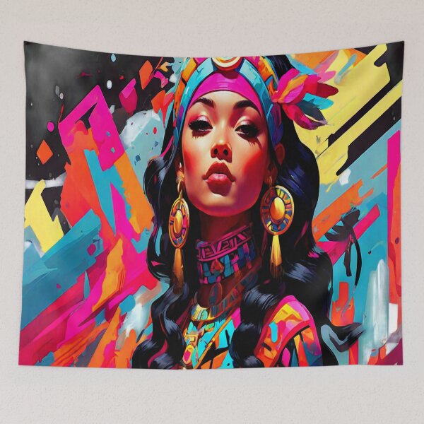 Item preview, "Aztec Ancestral Beauty" "Aztec Ancestral Beauty" designed and sold by SpectrumEssence.