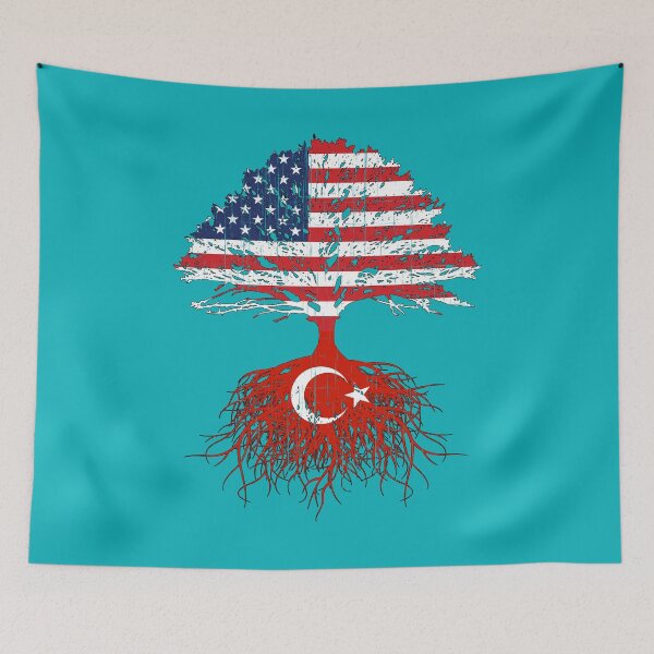 Item preview, Turkish Roots American Grown Turkey Shirt For Men Women Kids designed and sold by maindeals.