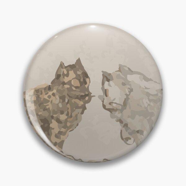 Item preview, Adorable Vintage Cats on a Wall Sticker – Theo van Hoytema Art designed and sold by QuteStuffHere.