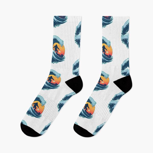 Item preview, Surfing Bigfoot,   designed and sold by robro31.