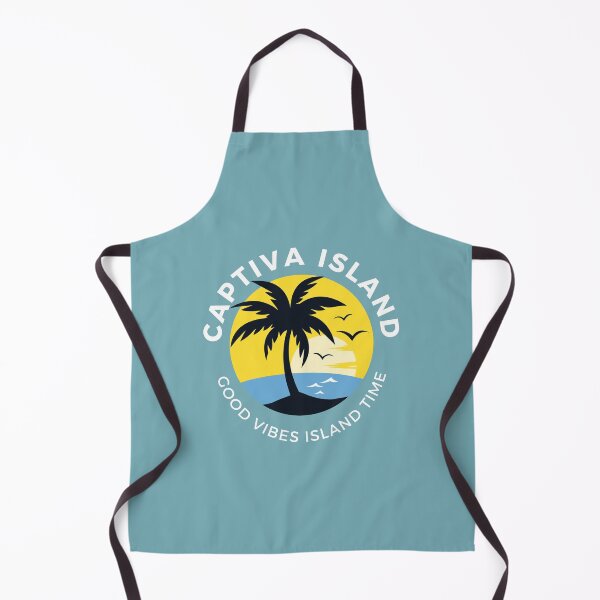 Item preview, Captiva Island Good Vibe Island Time (white letters) designed and sold by JoeyScottMedia.