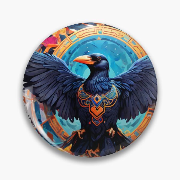 Item preview, "Aztec Crow" "Aztec Crow" designed and sold by SpectrumEssence.