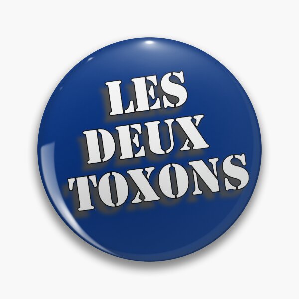Item preview, LES DEUX TOXONS logo blanc designed and sold by LesDeuxToxons.