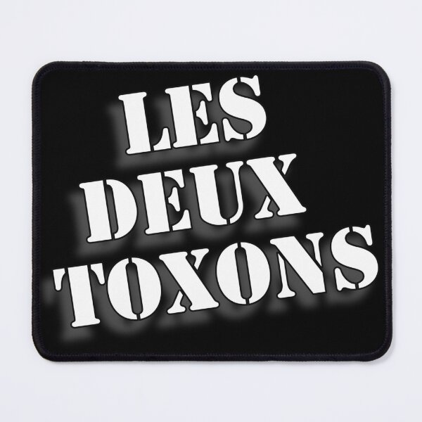 Item preview, LES DEUX TOXONS logo blanc designed and sold by LesDeuxToxons.