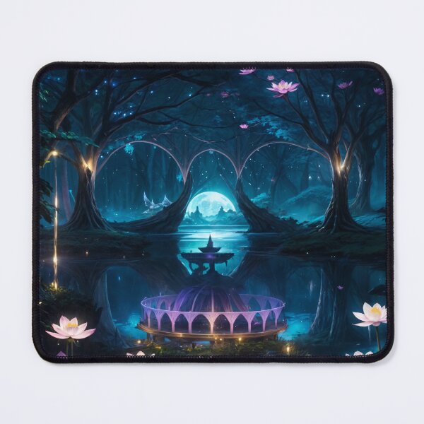 Item preview, SKULL HIDDEN LANDSCAPE BLOOM LAKE IN THE NIGHT designed and sold by ogirdorgraphics.