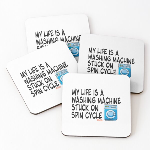 Item preview, My Life is a washing machine designed and sold by WhimWiz.