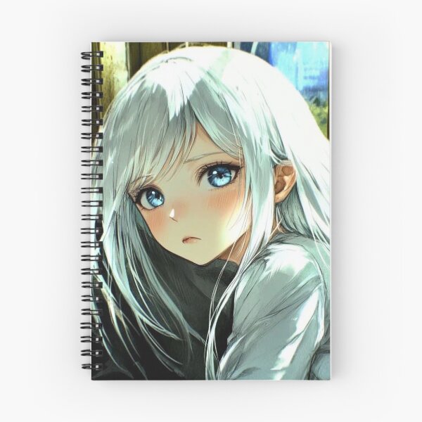 Item preview, Blue-Eyed Daydreaming – Anime Magic designed and sold by VisionaryStyle.