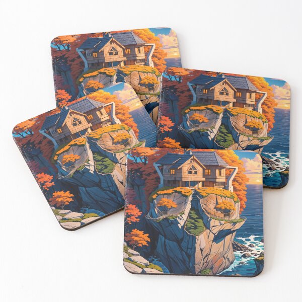 Item preview, SKULL HIDDEN LANDSCAPE CLIFFSIDE OCEAN designed and sold by ogirdorgraphics.