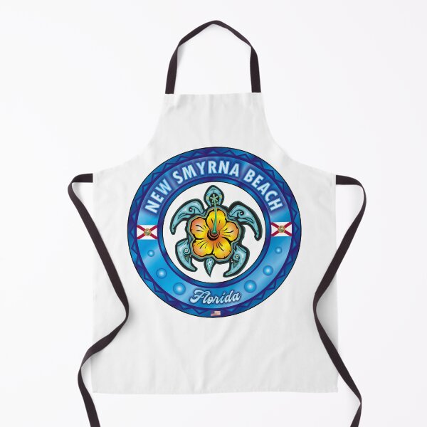 Item preview, New Smyrna Beach Florida sea turtle hibiscus designed and sold by studioss76.