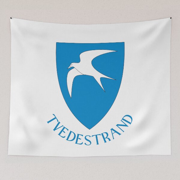 Artikelvorschau, Wappen von Tvedestrand, Norwegen entworfen und verkauft von jeshands.