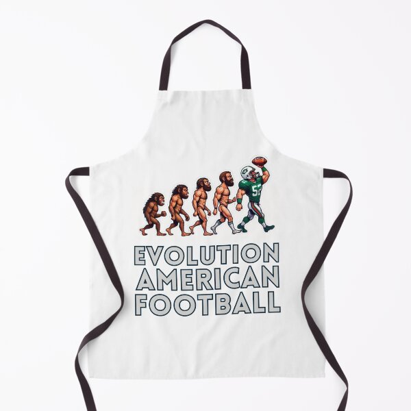 Item preview, Funny Evolution of American Football Players | Darwin Style Design designed and sold by Psycho-Crazy.