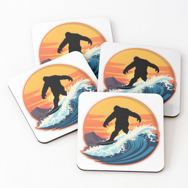 Item preview, Big Wave Surfing Bigfoot designed and sold by robro31.