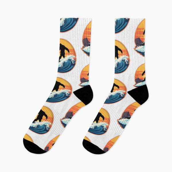 Item preview, Big Wave Surfing Bigfoot designed and sold by robro31.
