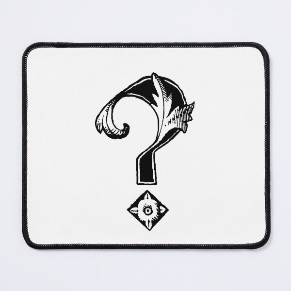 Item preview, Question mark Enigma Design designed and sold by Goth-It-Covered.